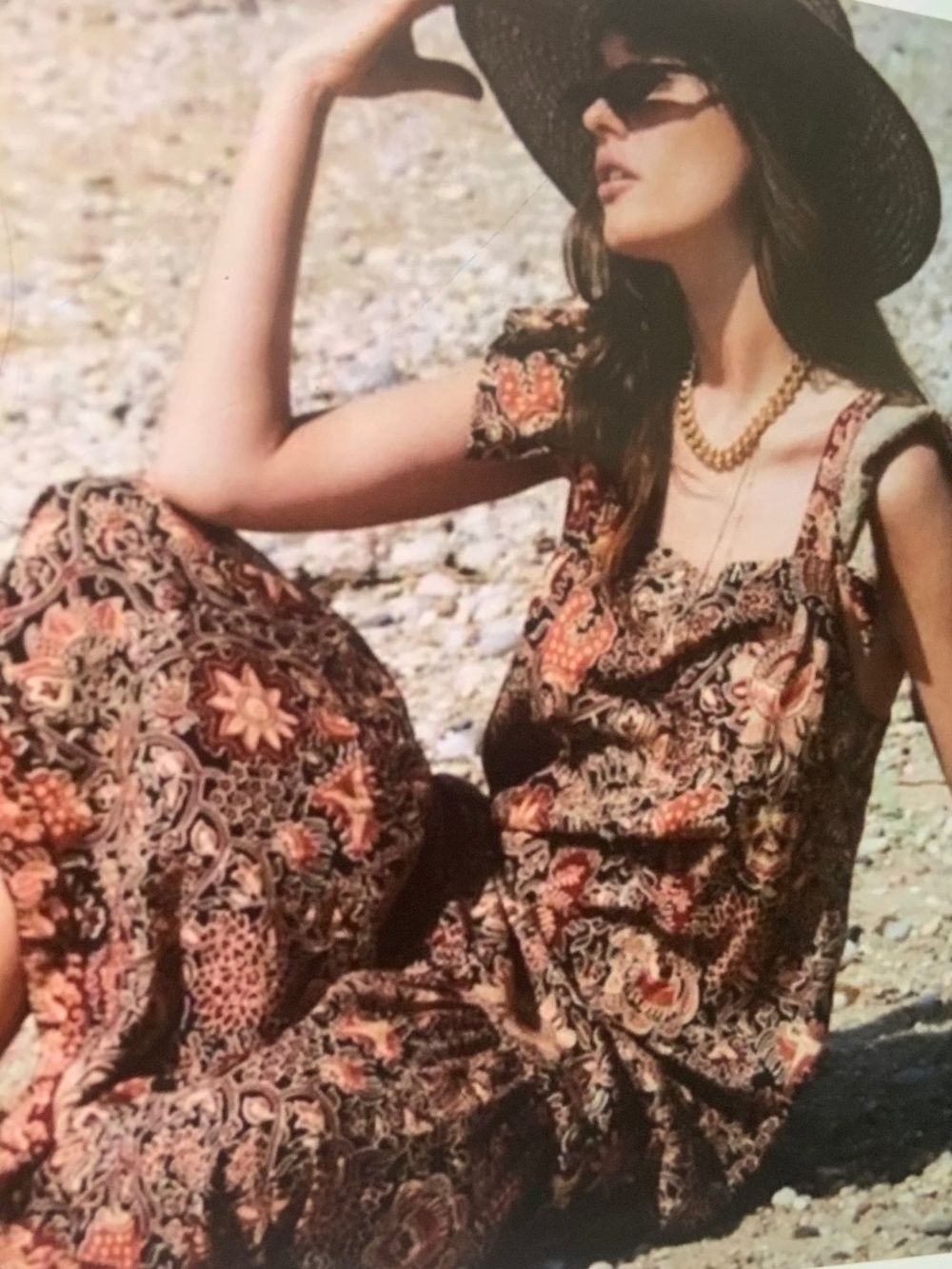 BOHEMIAN Midi Floral Dress